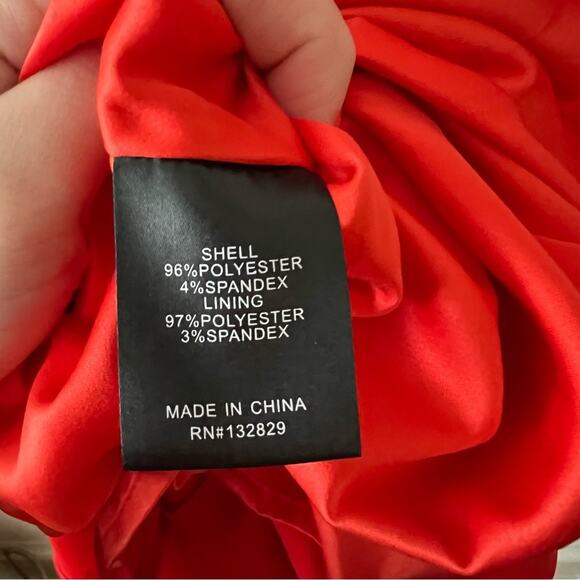 Lovers + Friends Cleo Red Ruffle Midi Dress - Picture 8 of 8